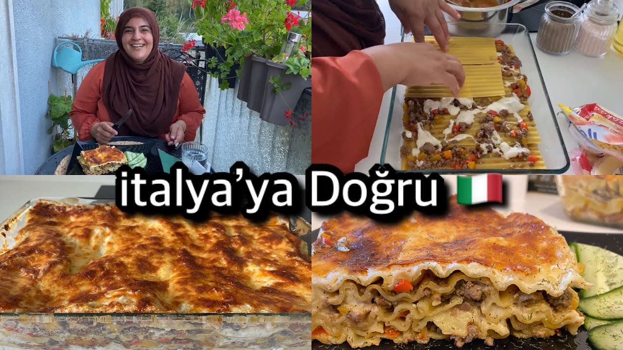 KIYMALI LAZANYA TARİFI/ BEŞAMEL SOSU -SOHBETLİ TARİFLER 🦋🦋