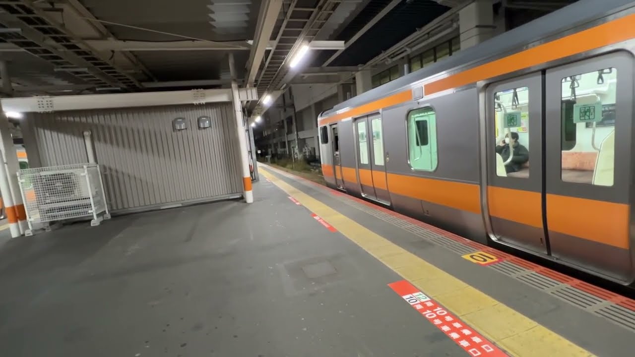 E233系青462編成+青664編成 2213列車各駅停車青梅行き 立川(JC19)発車