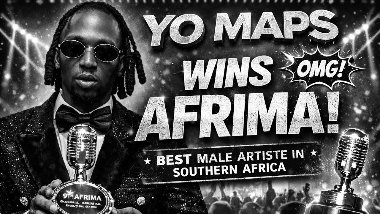 YO MAPS CROWNED AFRICA’S BEST AT AFRIMA 2025 AWARDS! | 