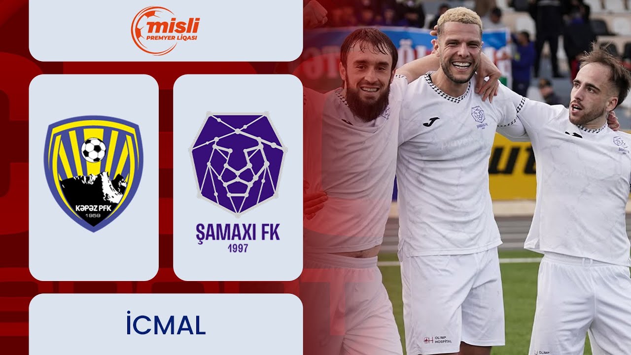 Kəpəz – Şamaxı | Misli Premyer Liqası, 18-ci tur | İCMAL