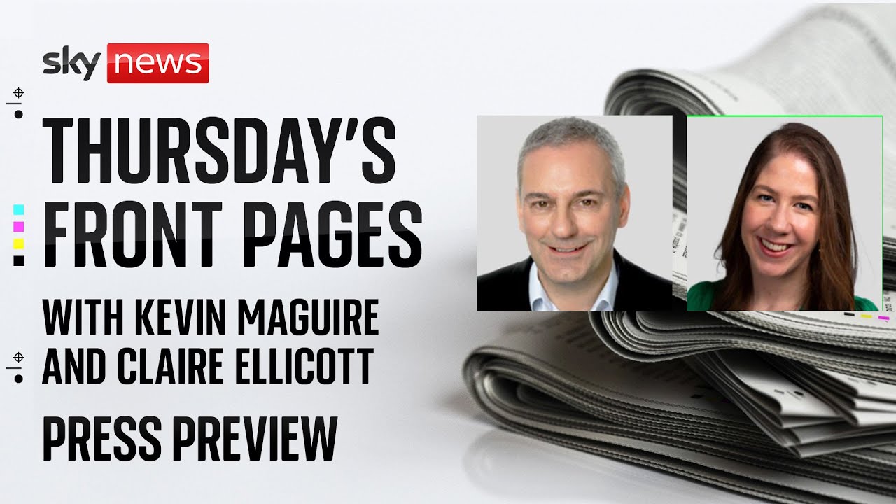 Press Preview: Thursday's papers