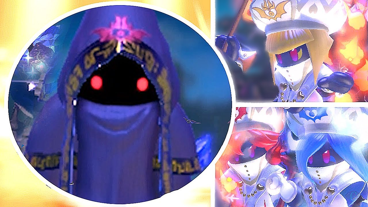 Kirby Star Allies SUPER TRUE Final Boss Corrupt Hyness & The Three Mage Sisters + Real Ending