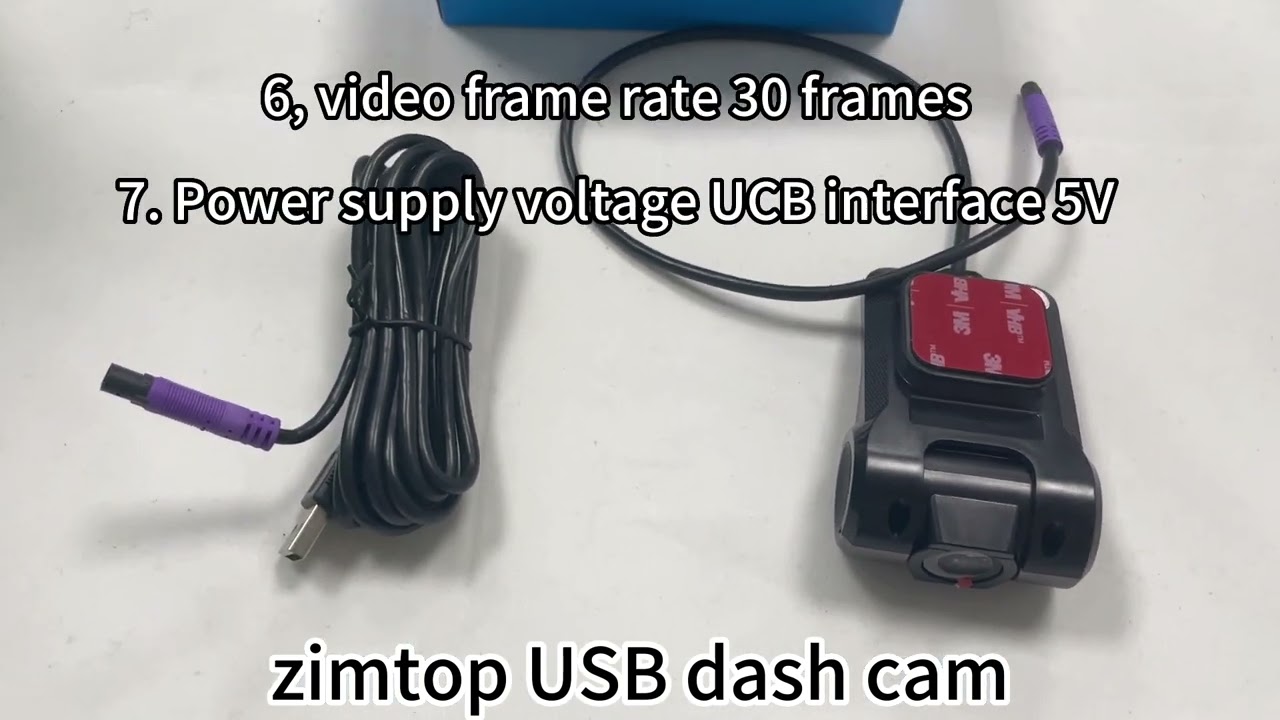 Zimtop USB car DVR HD camera USB car digital video recorder camera support car Android radio