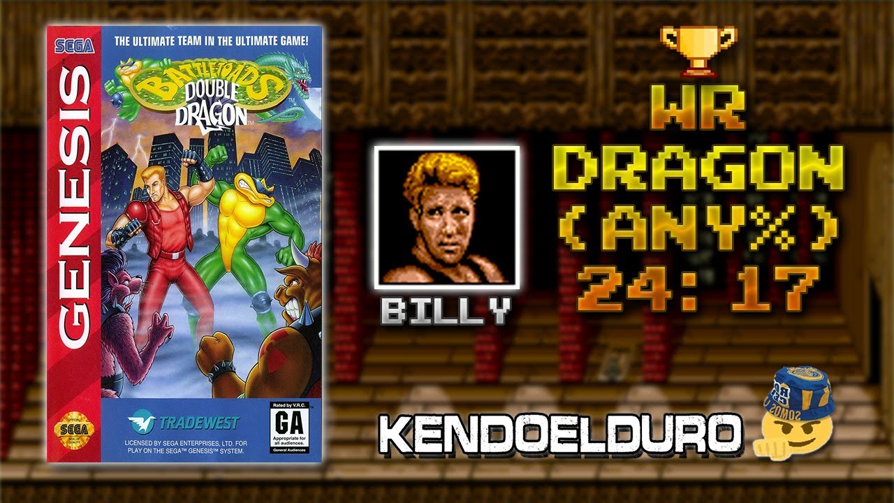 Battletoads & Double Dragon - WR -  Dragon (Any%) - 24:17 [Genesis]