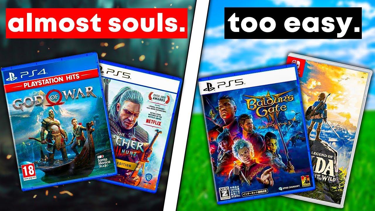 Ranking EVERY GAME of the YEAR Based on Soulslike Potential