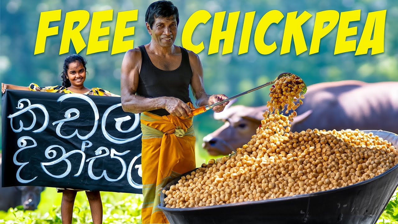 Spicy Chickpea Stir Fry Recipe Cooking In Village | Spicy Kadala |Vegetarian Breakfast for Villagers