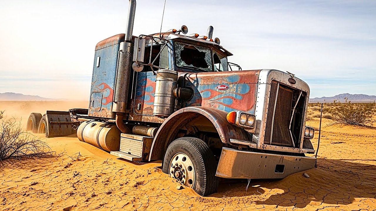 From Rust to Legend: Asmr Restoring a Peterbilt 379 Monster Truck (Optimus Prime Style)