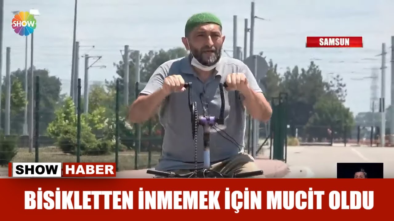 Bisikletten inmemek i&ccedil;in mucit oldu