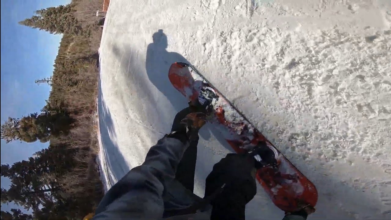 pov buttering progression and side hits at a small resort