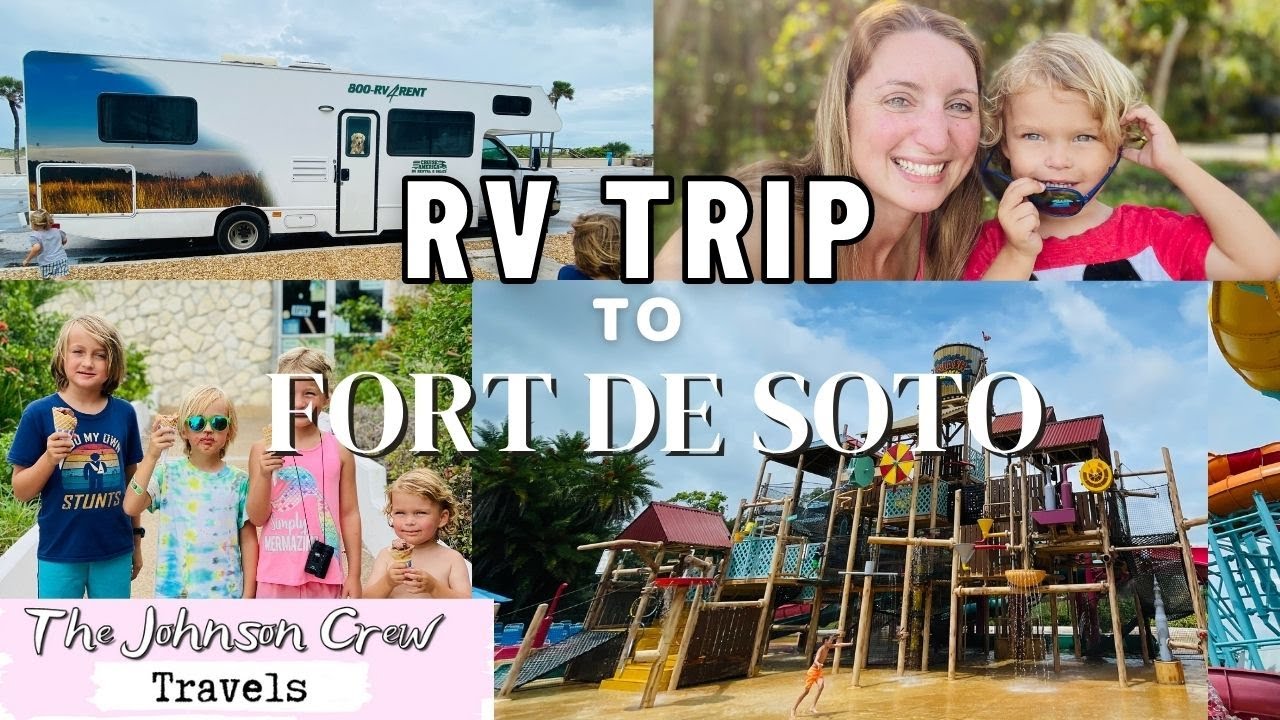 RV TRIP TO FORT DE SOTO, FLORIDA | Family of 6 in Cruise America RV