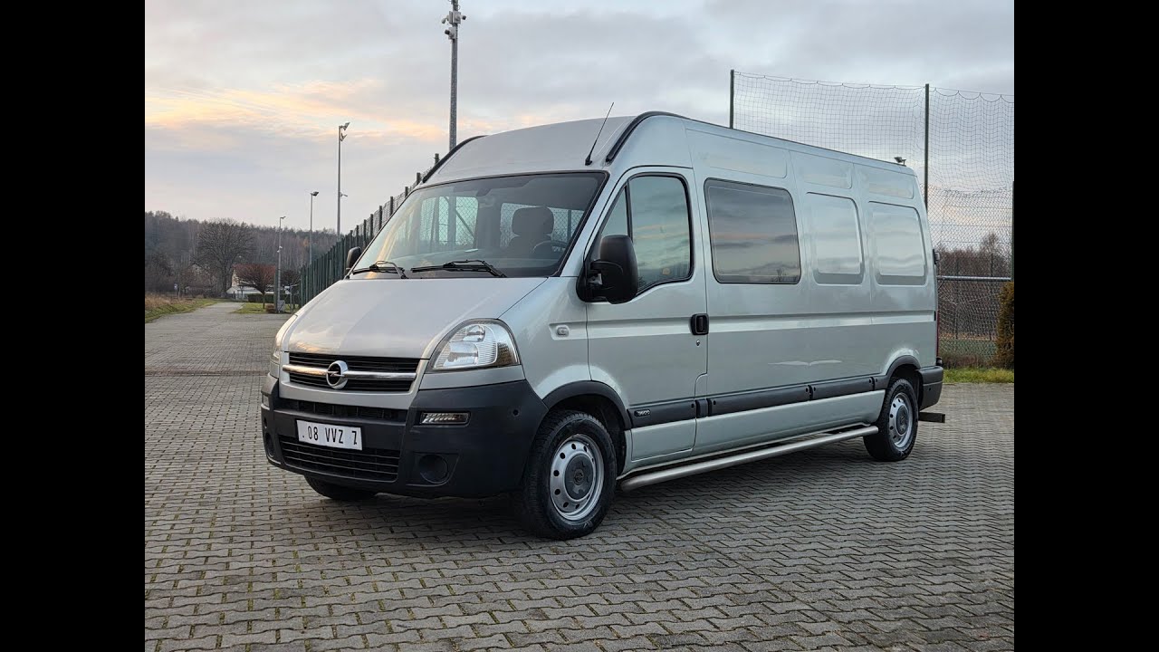 Opel Movano | Dubelt Kabina | L3H2 | 149 tys km |