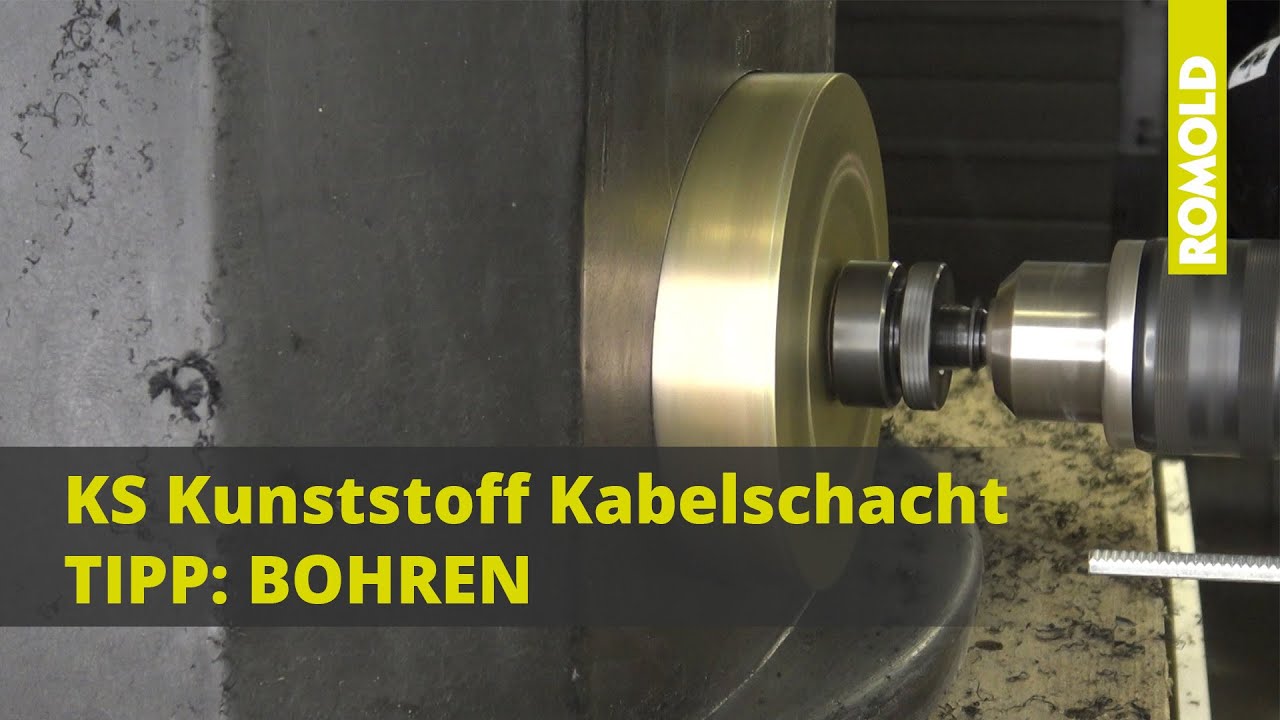 ROMOLD Kunststoff Kabelschacht KS - Tipp: BOHREN