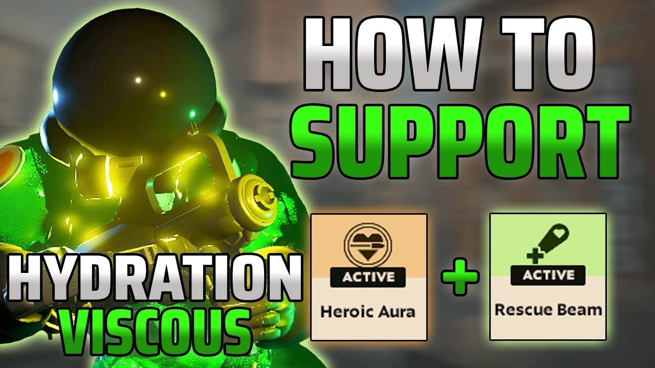 HYDRATION SUPPORTS his team WITH VISCOUS | ALPHA DEADLOCK REPLAY
