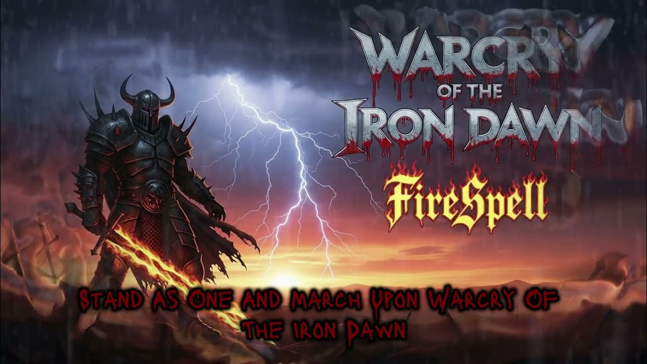FireSpell - Warcry of the Iron Dawn (Metal Anthem | 80s Heavy/Power Metal Vibes)