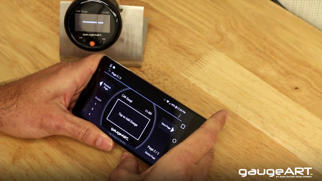 gaugeART CAN Gauge Configuration
