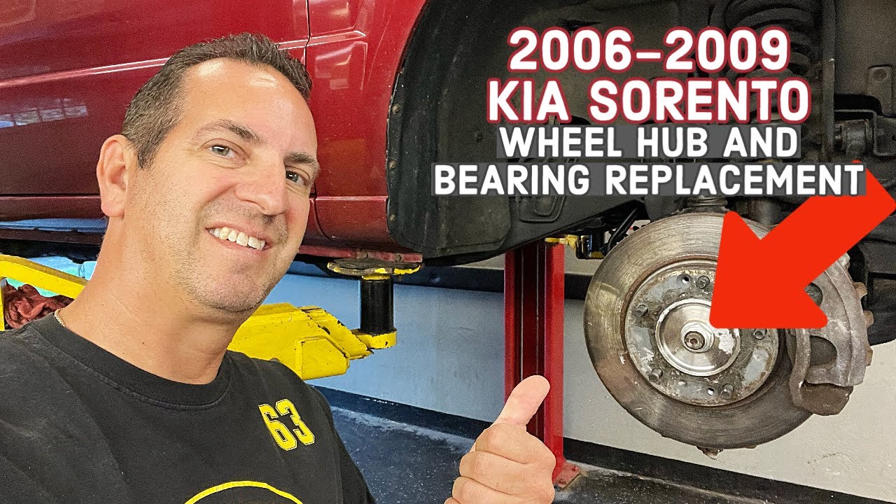 (2006-2009) KIA Sorento Front Wheel Hub And Bearing Replacement (4WD)