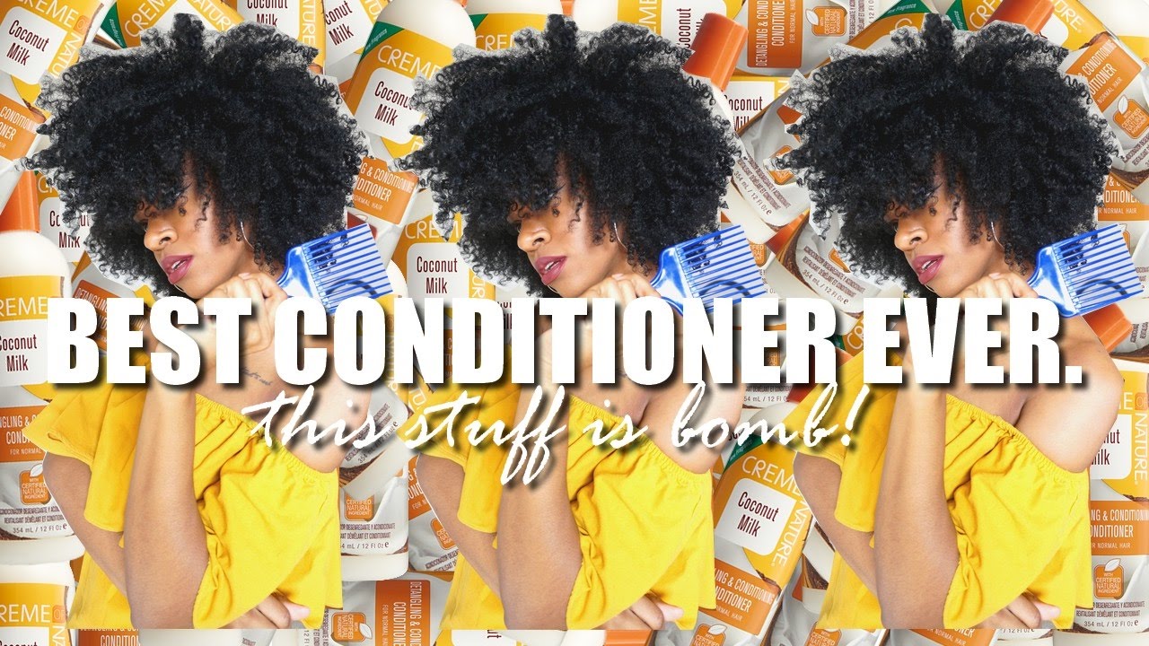 THE BEST CONDITIONER EVER! Natural Hair, Transitioning Hair, Tangles and Knots