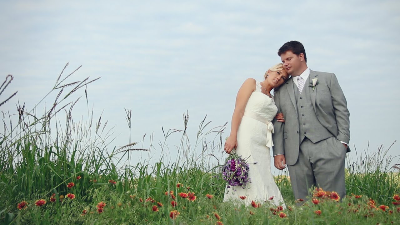 Beautiful Wedding at Home | Oklahoma wedding video | Backyard wedding
