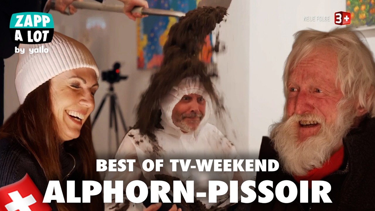 Alphorn-Pissoir: Mehr 🇨🇭 geht nicht! - Best of TV-Weekend - 👉 Abonniere @zappalot