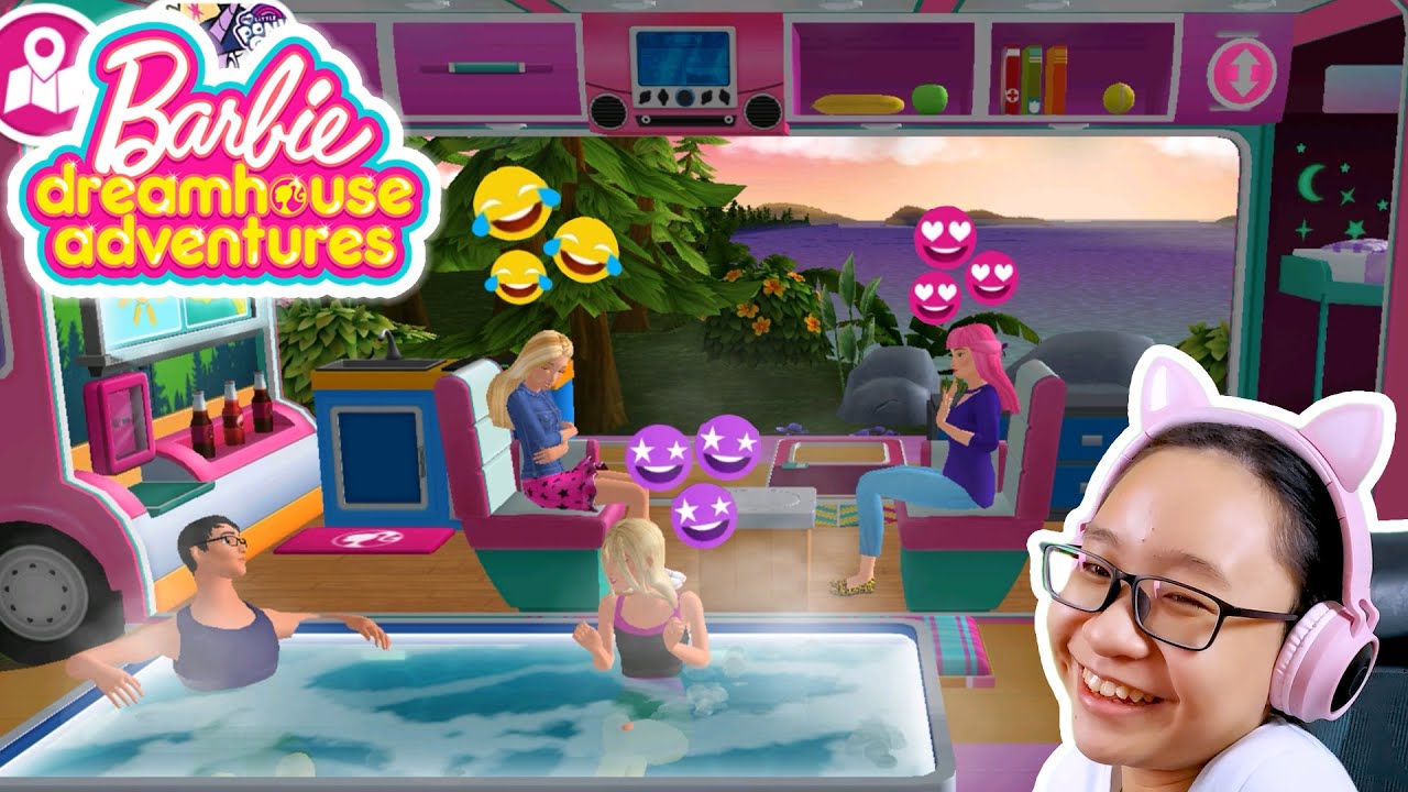 Barbie Dreamhouse Adventures Part 6 - New Update? Going Camping!!!