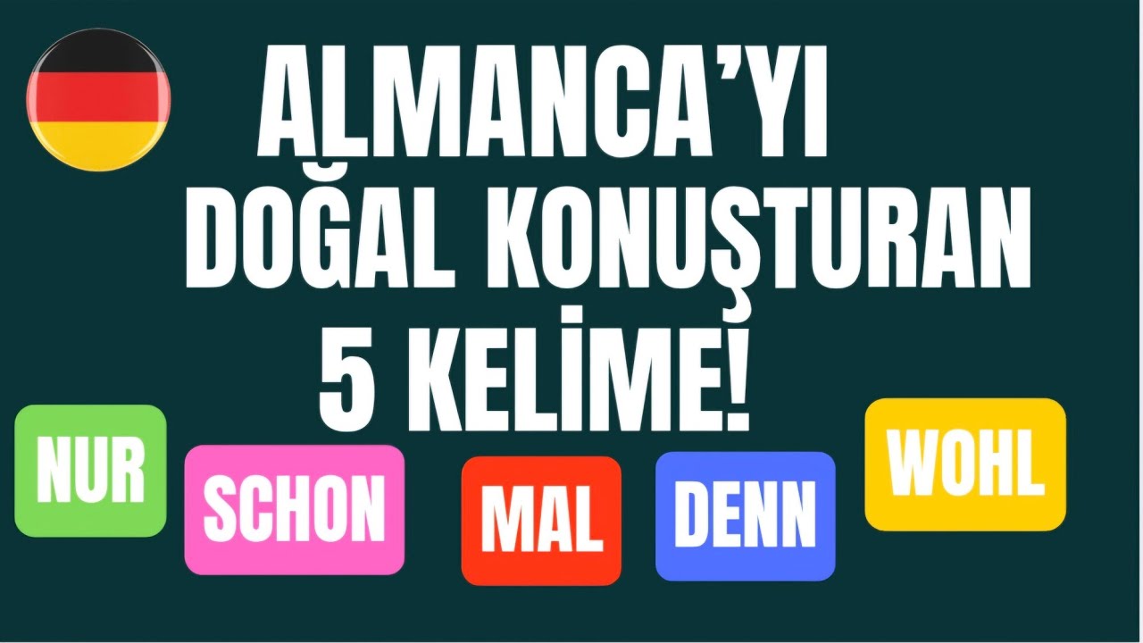 B1 Almanca’yı Ana Dili Gibi Konuşturan 5 Kelime! 🇩🇪 Bölüm2#almanc#almancaöğreniyorum#almancakonuşma