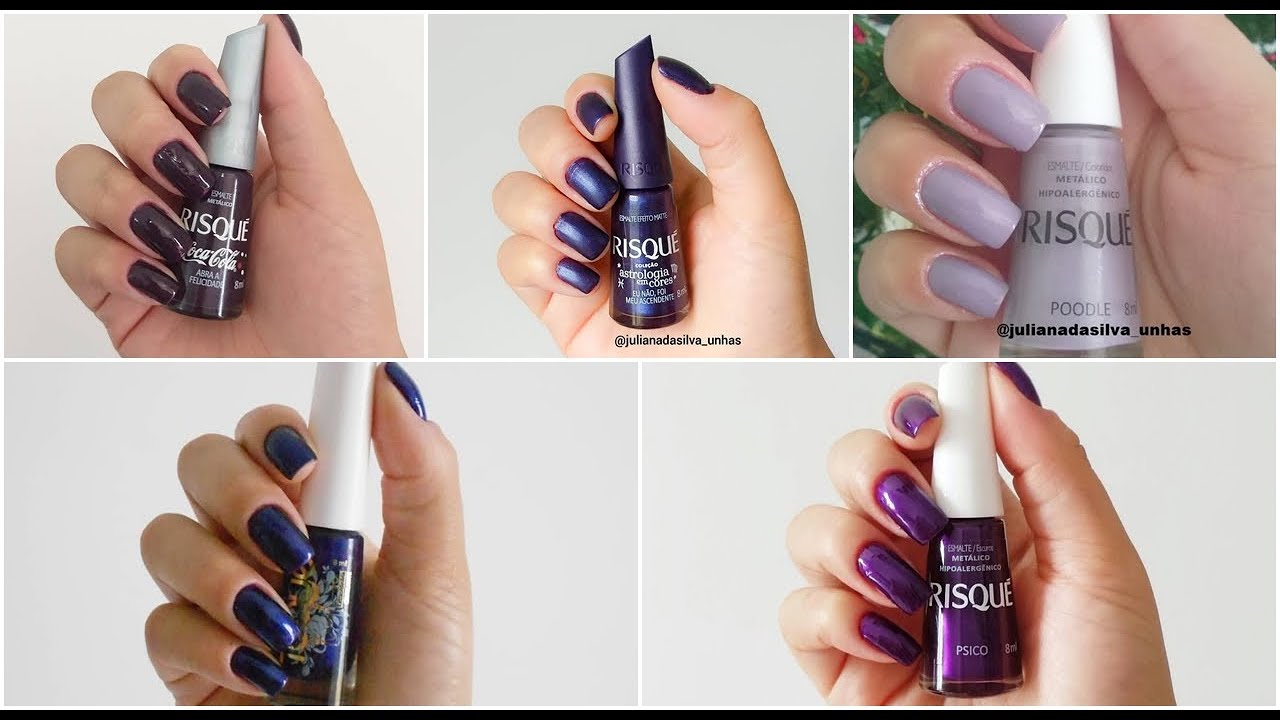 Esmaltes Roxos Metálicos