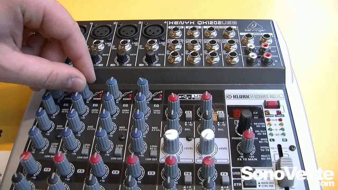 Behringer Xenyx Q1202USB Mixer