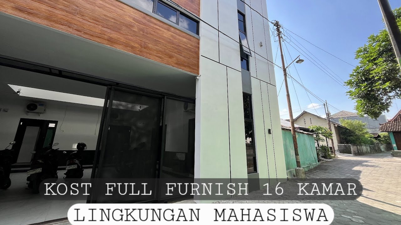 DIJUAL RUMAH KOS FULL FURNISH – 16 KAMAR – DEKAT KAMPUS & PUSAT KOTA JOGJA | SB EPS463