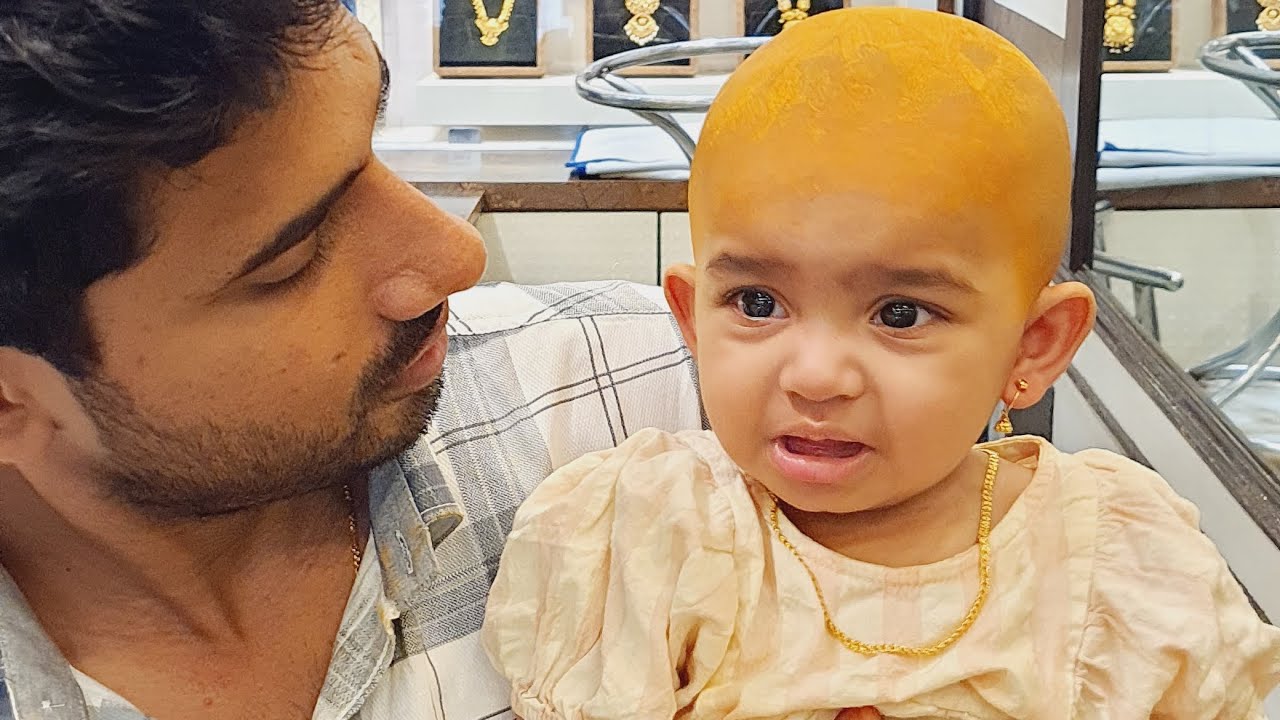చిన్నారి తొలి తలనీలాలు| కొమరాలె మలాన్ దేవస్థానం(Chinnāri Toli Talonīlālu |Komarale Malan Devastanam)
