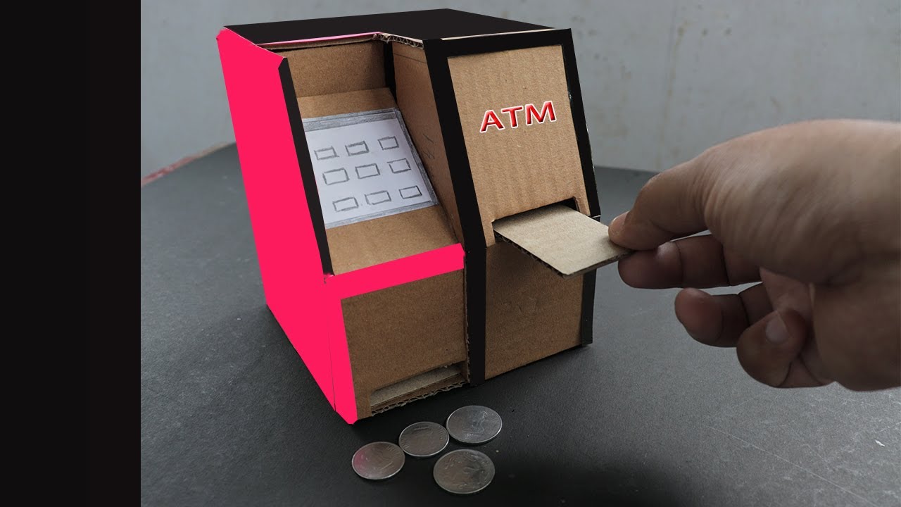 how to make atm machine / How to Make Personal ATM Machine