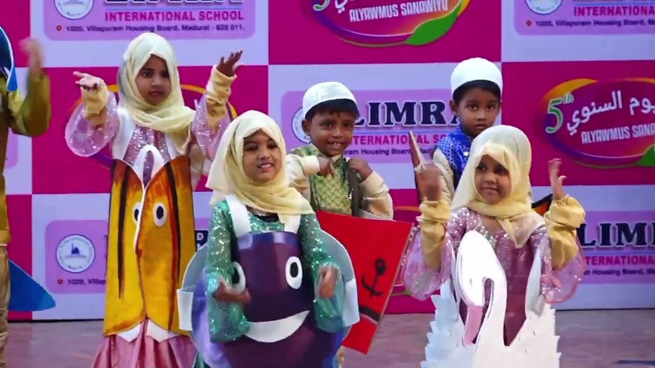 002 Welcome Song (Allah Made Everything) | Limra School Madurai 5th Annual Day - 2023