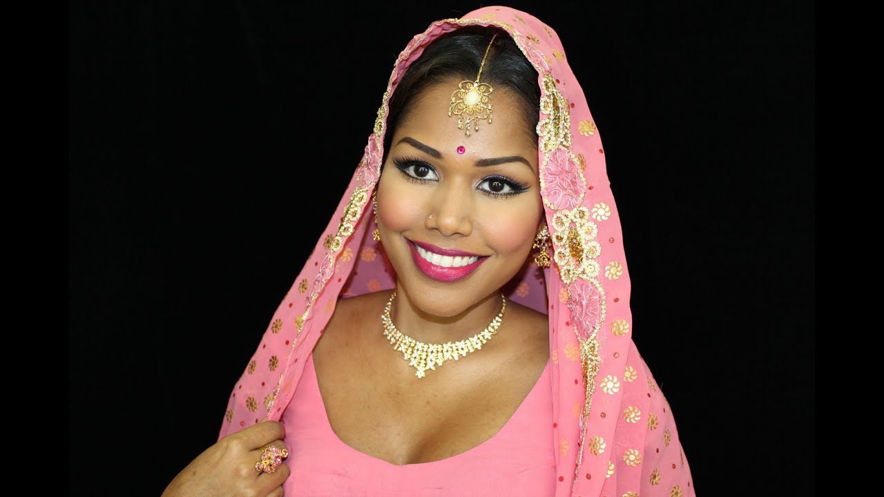 60s & 70s Inspired Indian/Bollywood bridal makeup