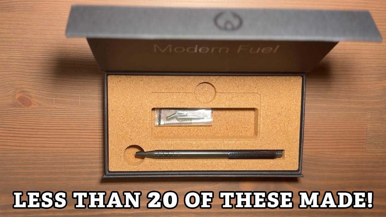 Unboxing Zirctropic Modern Fuel Adjustable Bolt Action Pen
