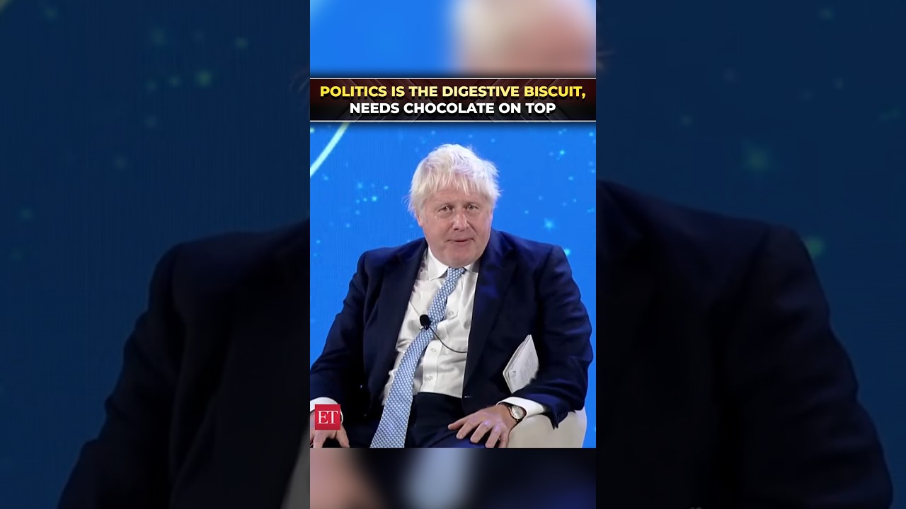Зачем политике нужны шутки: &laquo;теория шоколадного печенья&raquo; Бориса Джонсона | ET WLF 2026