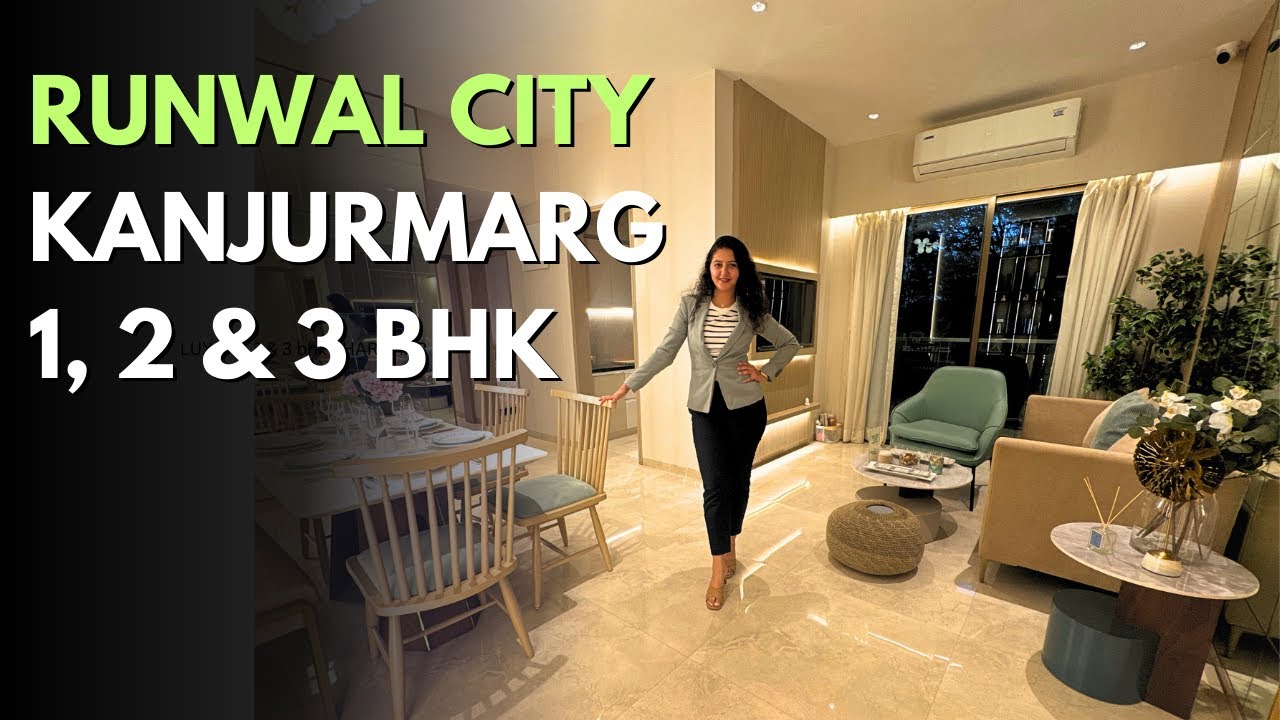 Runwal City Centre Kanjurmarg Tour | Luxury 1, 2 & 3 BHK at Avenue Bliss Township | Review & Price
