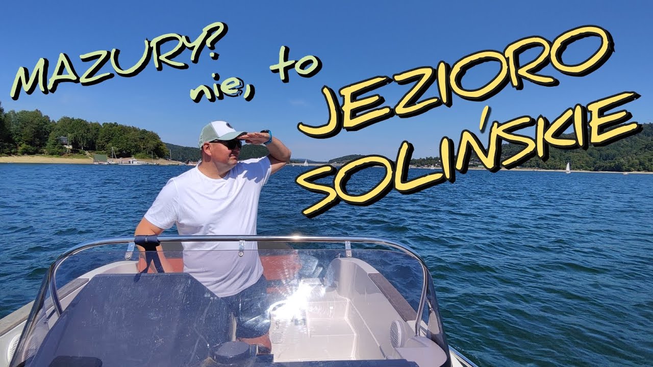 JEZIORO SOLIŃSKIE - rejs motorówką 🌊🚤 / strefa ciszy / piękne widoki / cz.III / 4K