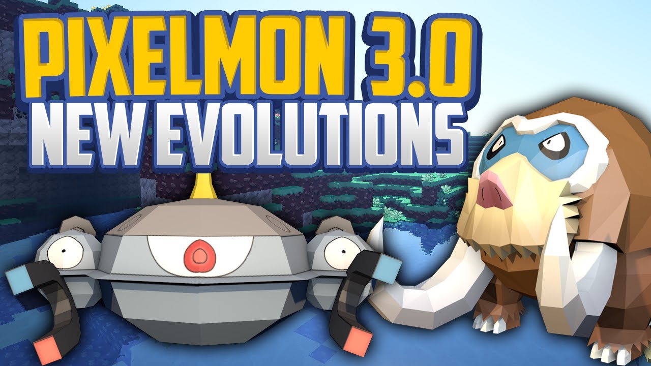 Minecraft Pixelmon 3.0 Update New Evolutions & Items Guide, Pixelmon 3.0 Environment Evolutions