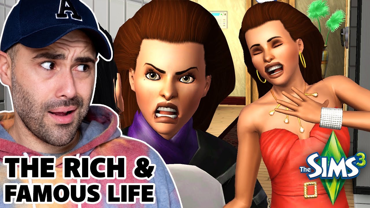 The Sims 3 RICH & FAMOUS lifestyle is fun but hard 💰