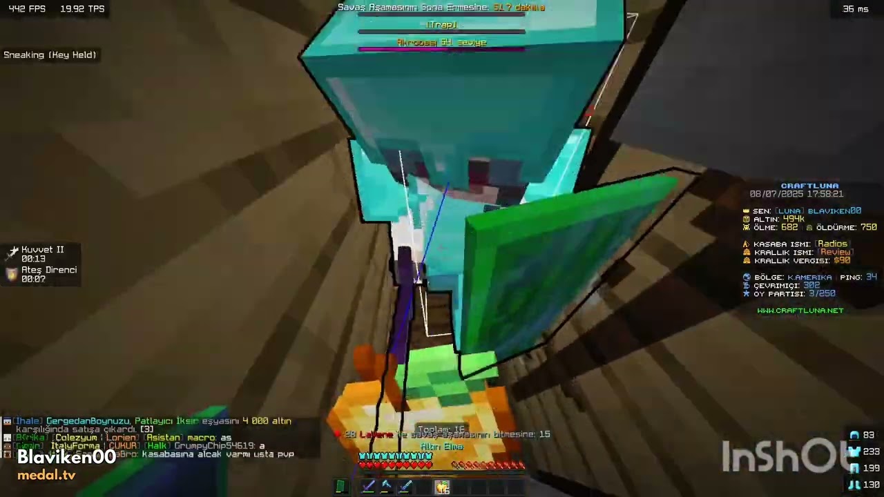 Craftluna İnfaz 2 (Sultanrum ve PROFFFFT için)