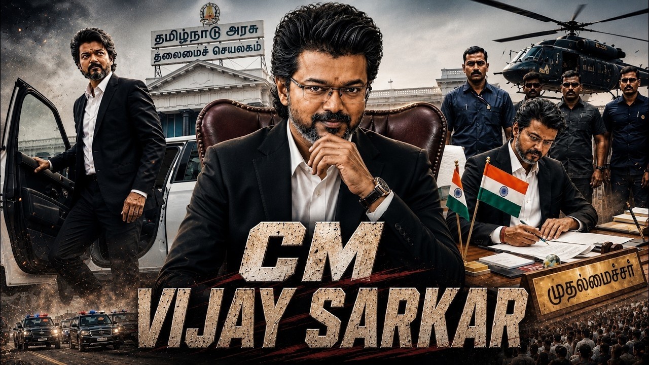 CM Vijay SARKAR | Thalapathy Vijay New South Indian Full Hindi Dubbed Movie 2026 | New South Movie