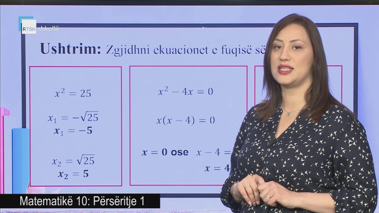 Matematikë 10 - Përsëritje 1