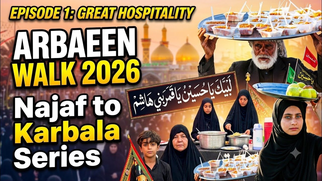 Arbaeen Walk 2026 Live | Najaf to Karbala Episode 09 | Iraq Arbaeen Journey | Saleh Raza Karbalai