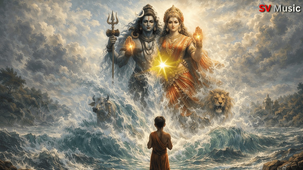 Ardhanarishvar | आधा शिव आधी शक्ति | Shiv Shakti Bhakti Song #bhajan #mahadev