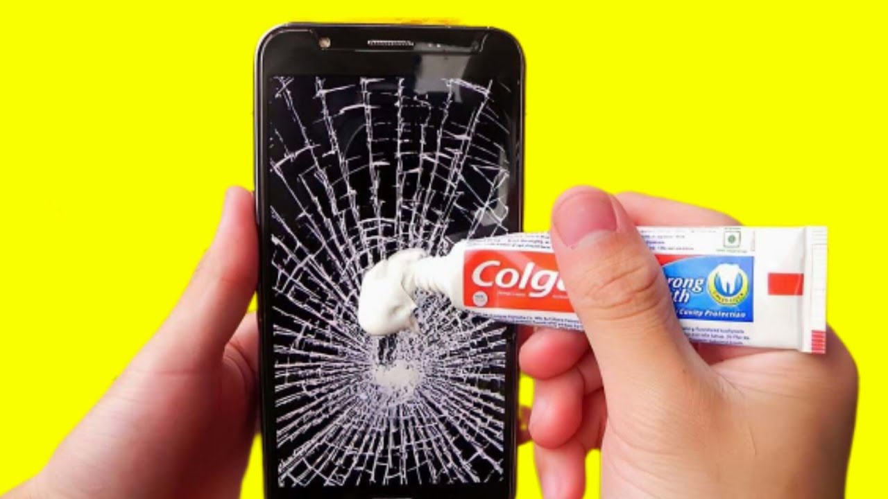 Comment r&eacute;parer un &eacute;cran cass&eacute; / Comment retirer les fissures sur l'&eacute;cran de mon t&eacute;l&eacute;phone.