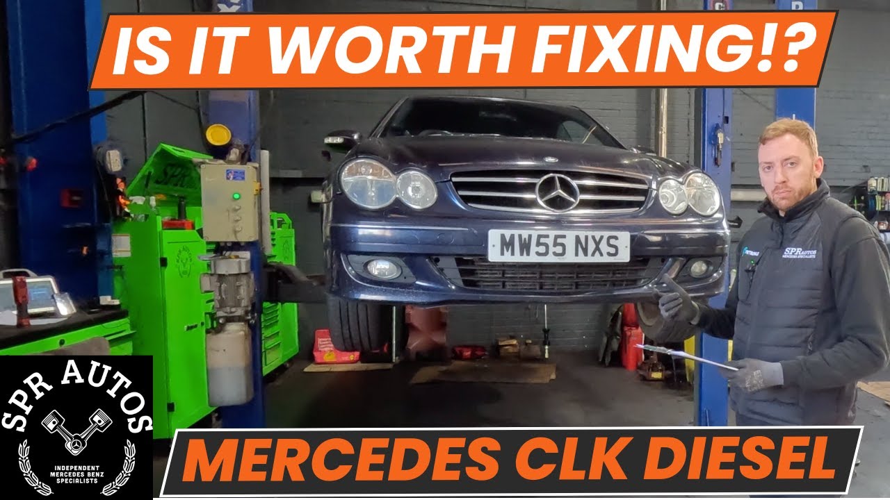 IS IT WORTH FIXING?? HIGH MILEAGE MERCEDES W209 CLK DIESEL!