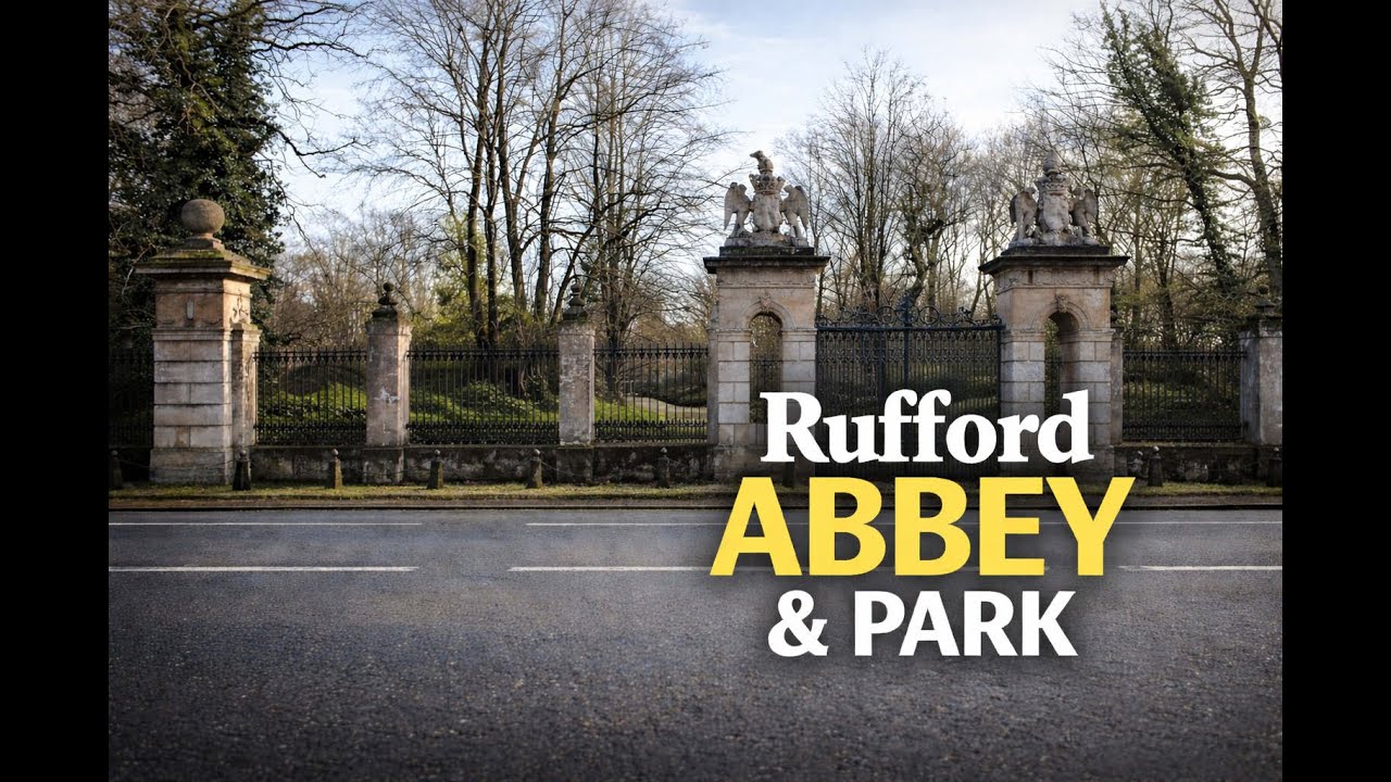 Beautiful Rufford Abbey House and Park England at its best Dukeries Nottinghamshire tour Old world.
