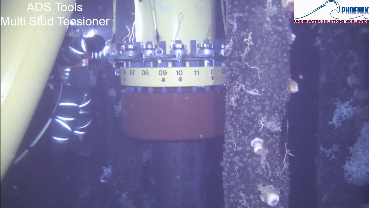 Phoenix Atmospheric Diving System using underwater tooling