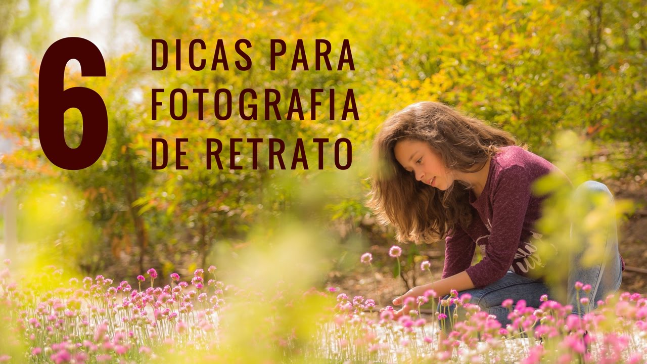 Top dicas de fotografia de retrato