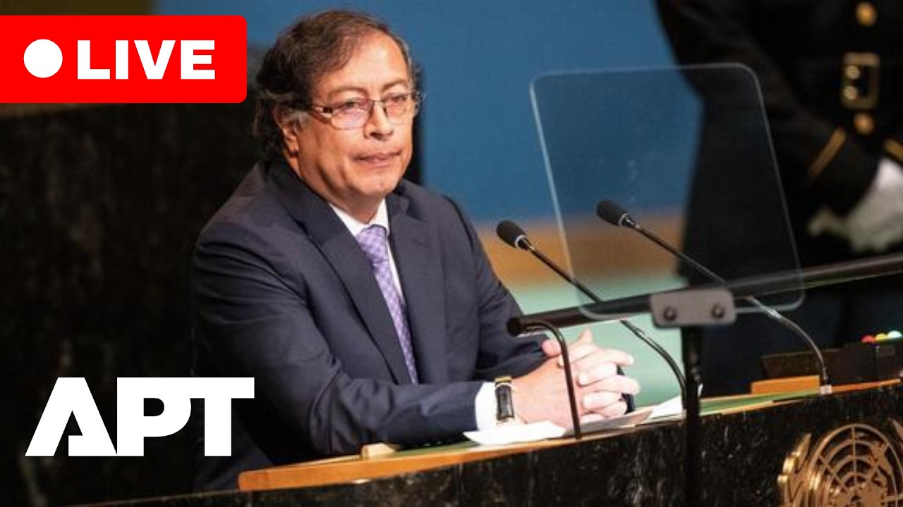 LIVE | Colombia President Gustavo Petro Leads UN Security Council Debate on Middle East Peace | APT