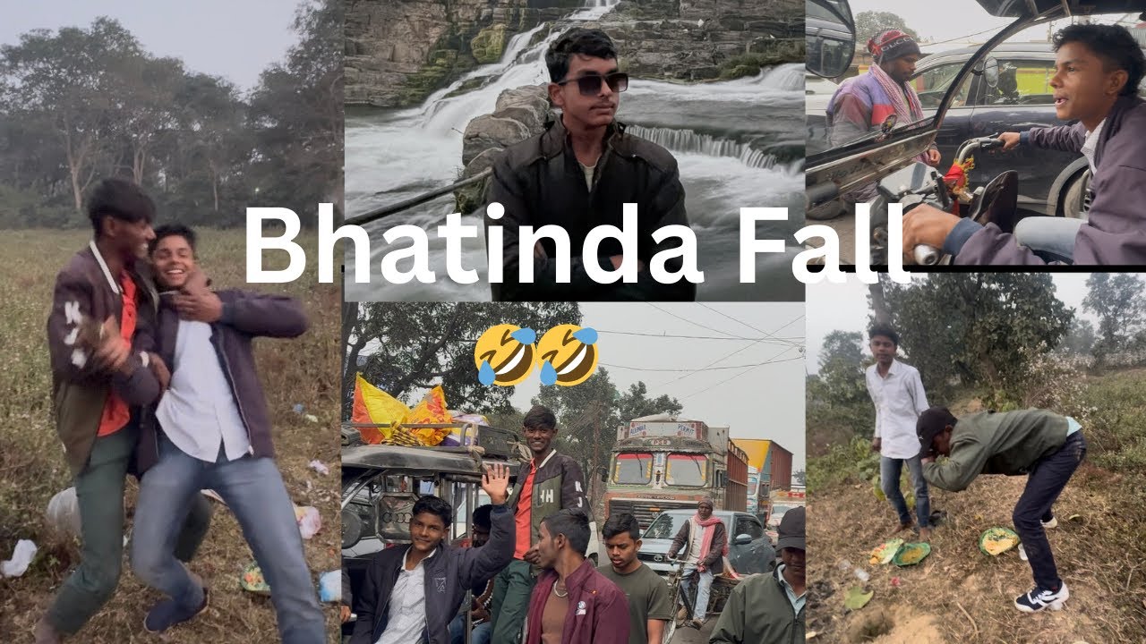Bhatinda Fall ( JHARKHAND )                                                      #enjoy #funny #vlog